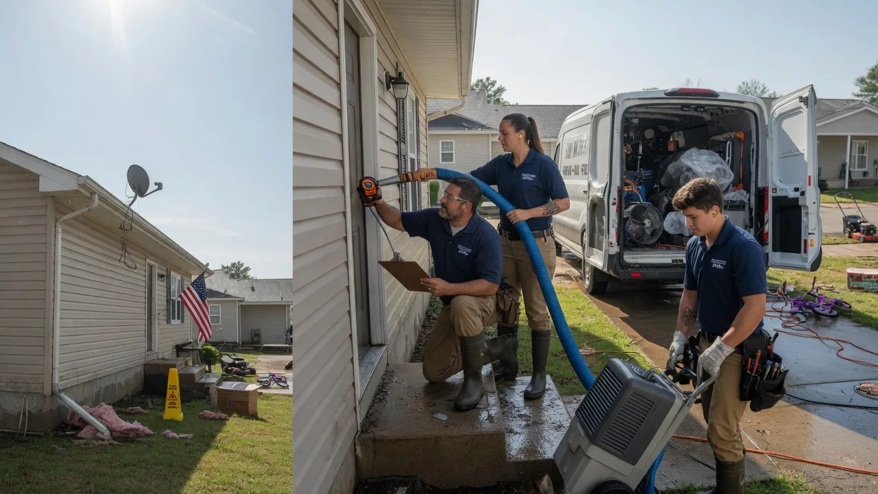 Ceiling Water Damage Restoration in Lakeland, MN near me